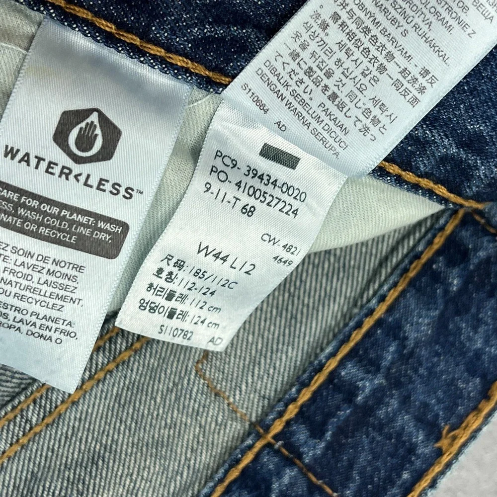 Levis 469 Shorts Mens‎ 44 Blue Denim Jorts 12